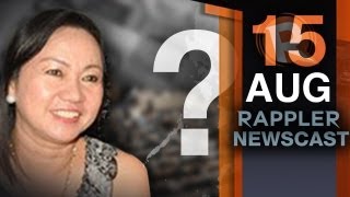 Rappler Newscast: Janet Napoles, pork barrel scam, sex-for-flight scam