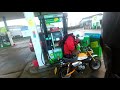 full tank to empty honda monkey 125 vs vespa et4 125 part one