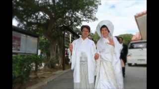 波上宮での神前挙式【沖縄県那覇市波の上の神宮会館】