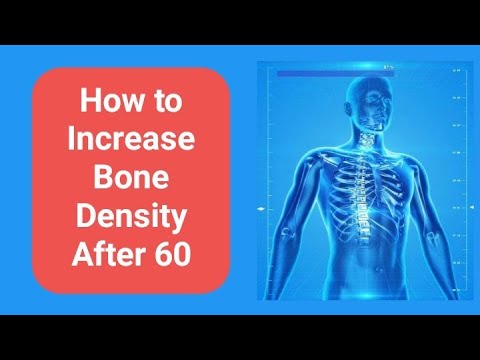 How To Increase Bone Density After 60 - YouTube