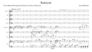 Rubaiyat (for choir and small ensemble)