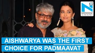 WHAT! Not Deepika but Aishwarya was the first choice for ‘Padmaavat’