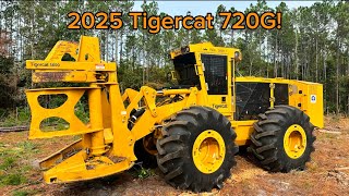 FIRST 2025 TIGERCAT 720G FELLER BUNCHER IN FLORIDA!