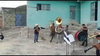 San Antonio zahuatlan 2016  banda d Guadalupe Victoria