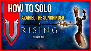 V Rising Solo Boss Guide - Azariel the Sunbringer