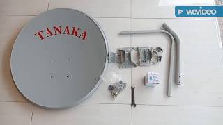 Cara Merakit Antena Parabola Mini Tanaka