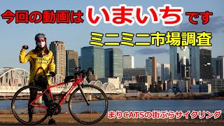 ～人は予測不可能な出来事にわくわくする～毛馬こうもんから寝屋川まで、帰りに市場調査【ロードバイク】【淀川サイクリングロード】