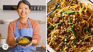 10 Minute Delicious Spicy Pork Noodles | Weeknight Wonders