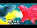 Hungry Shark Evolution - Pyro vs Enemy Megalodon