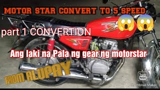 MOTORSTAR 125 CONVERTION TO 5 SPEED TRANSMISION PART 1