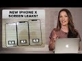 iPhone X screen leaks and the new MacBook teardown | The Apple Core