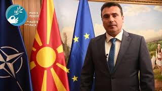 Zoran Zaev, Prime Minister of the Republic of North Macedonia - Paris Peace Forum