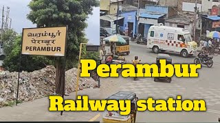 Perambur railway station Tamilnadu Indian railway station