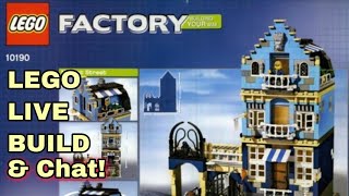 LEGO 10190 Market Street LIVE Build Part 2