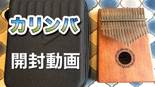 【カリンバ開封動画】気になってたカリンバを購入したので開封してみた！kalimba/17key