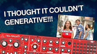 [Behringer Neutron] FM Generative patch