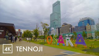 Walk around Tennoji Station - Japan Walking Tour | 4K with Binaural Audio