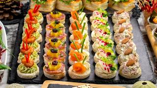Top 5 Mini Canapes – quick and tasty finger food recipe