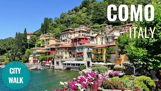 Como, Italy 🇮🇹 4K - 60fps Walking Tour with captions | Virtual Walking Tour Como [May 2023]