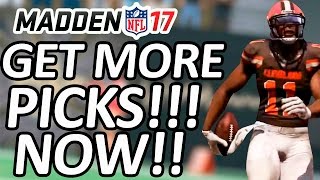 MADDEN 17 TIPS!!! - GET MORE INTERCEPTIONS ON DEFENSE!!! - USER PICK TUTORIAL TO LOCKUP ON DEFENSE!!