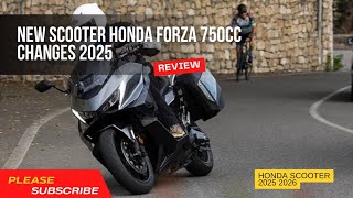 New scooter Honda Forza 750cc Changes 2025