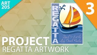 ART 205 - Project 2: Regatta Artwork - Stage 3