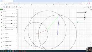 4Bar LInkage in GeoGebra