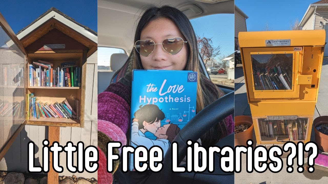 Little Free Library Book Haul Vlog Youtube