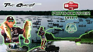 MLF Toyota Series Potomac River Day 1 : The Quest 2024