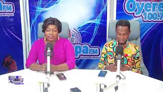 Oyerepa Midday News is live with Krobea Asante and Frimpomaa Korankye (MFK)  ||23-05-2024