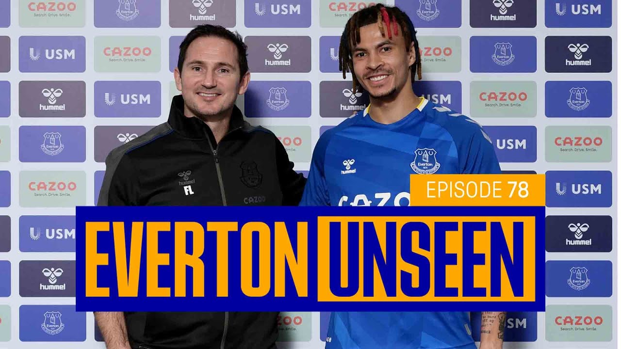 EVERTON UNSEEN #78: BEHIND THE SCENES FOOTAGE AS LAMPARD, DELE AND VAN DE BEEK CHECK IN!