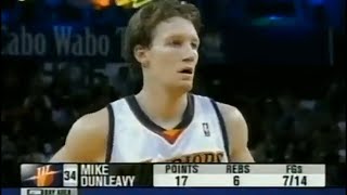 Mike Dunleavy Warriors 28pts 5 3PT vs Suns (2005)