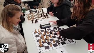 CFN. FCM. WIM D. Gureeva (2102) vs WGM A. Obolentseva (2256). Chess Fight Night. Blitz