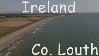 DRONNING  IRELAND :  Co. LOUTH Coast by Drone  - 4k Cinematic Video, IRELAND