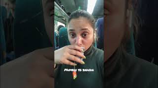 Mumbai to vadodra travel My train Journey | Rani chatterjee  | part 1