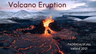 VOLCANO ERUPTION Iceland 2021 - I melted my drone for this video!!