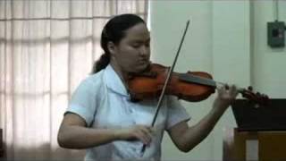 Bach Violin Sonata No. 2, Andante - Sara Maria Gonzales