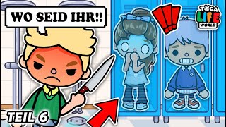 🚫 HILFE ⁉️WIR VESTECKEN UNS VOR MEINEM GEMEINEN  STIEFVATER 😰TEIL 6 🩷 DEUTSCHE TOCA BOCA STORY