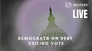 LIVE: House Minority Leader Hakim Jeffries and other Democrats speak ahead of deb ceiling vote