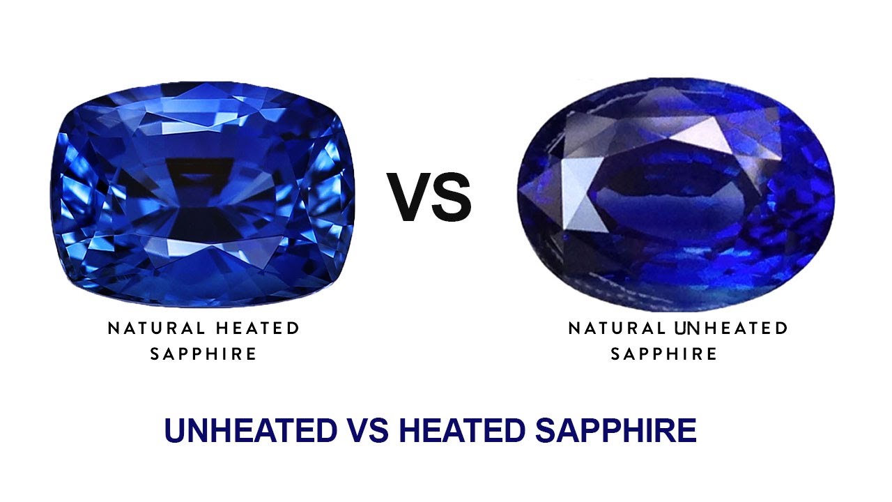 How To Check The Difference Between Unheated Vs Heated Sapphire, Learn ...