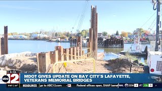 Lafayette Bridge on pace for summer 2027 opening, Vets Bridge maintenance ahead