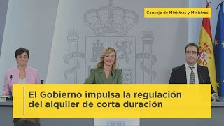 El Gobierno impulsa la regulación del alquiler de corta duración