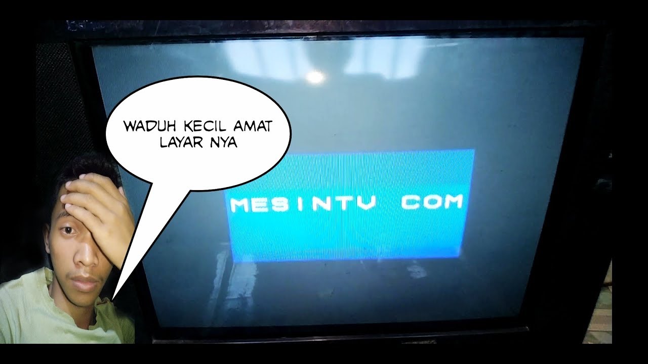 Memasang Mesin Tv Cina Biasa Ke Tv Slim - YouTube