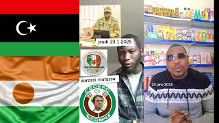 🟢23- Janairu/01/2025, Niger 🇳🇪 VS Libya 🇱🇾 Sako ga Ƴankasuwa dake zaune a Libya mutumin Nijar