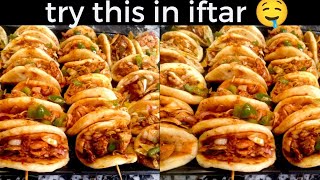 mini pita bread bites filled with flavoured chicken recipe | iftar | cooking craze