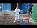 【中日ドラゴンズ沖縄キャンプ】福元選手 打撃力に磨き