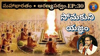 అరణ్యపర్వం 30 • సోమకుని యజ్ఞం • Chaganti • Mahabharatham