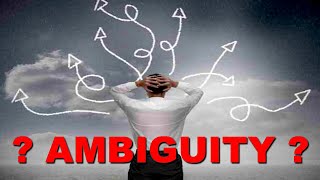 Verbal Disputes, Ambiguity \u0026 Vagueness and Types of Fallacies of Ambiguity