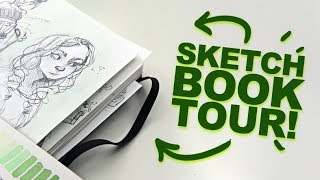 THE GOOD AND THE BAD?! | Peek Inside My Sketchbook! | Sketchbook 20 Tour