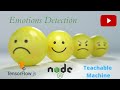 Learn to make an Image Classifier with Tensorflow.js Node.js and Google Teachable Machine